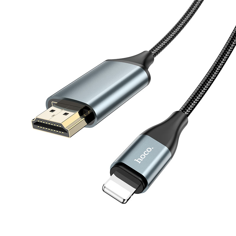 Hoco UA15 Cable Lightning to HDMI - Saif Al Najmi Kw